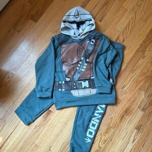 Boys Mandalorian Fleece Outfit